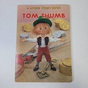 Tom Thumb A Living Story Book No 12 Crown Publishers Vintage Board Book